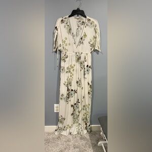 Floral Print Maxi Dress